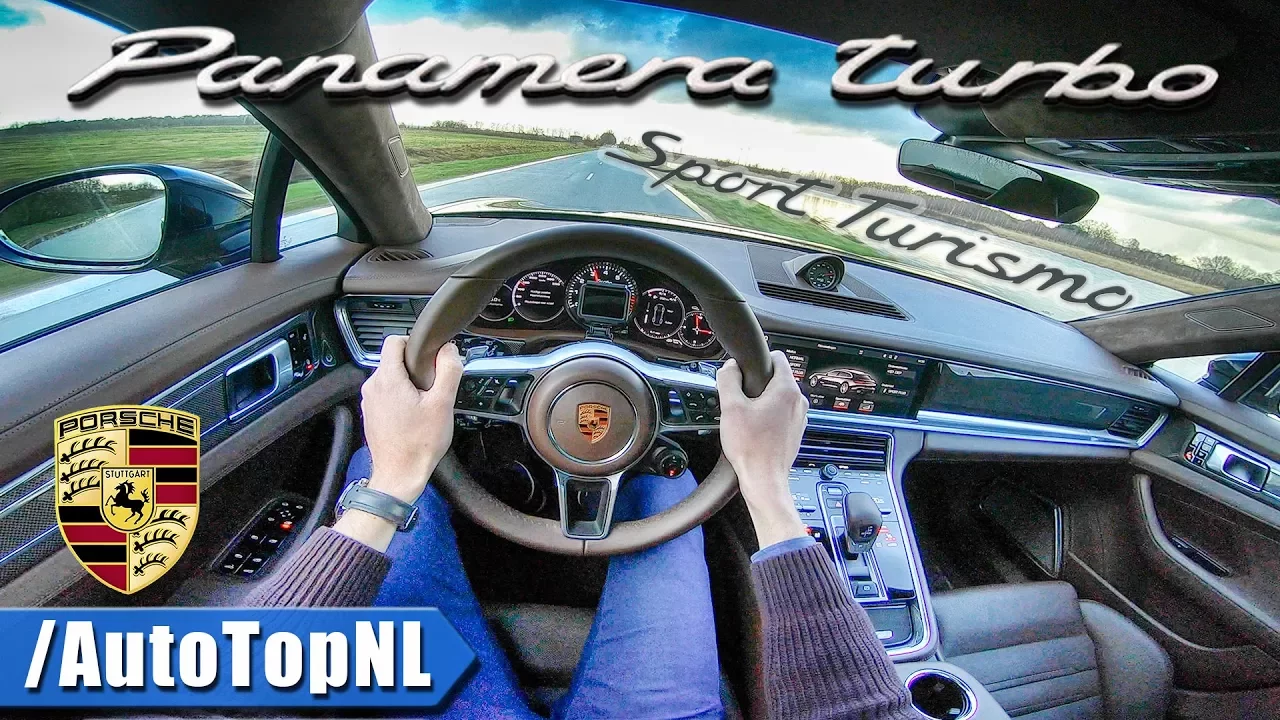Porsche Panamera Turbo Sport Turismo POV Test Drive by AutoTopNL