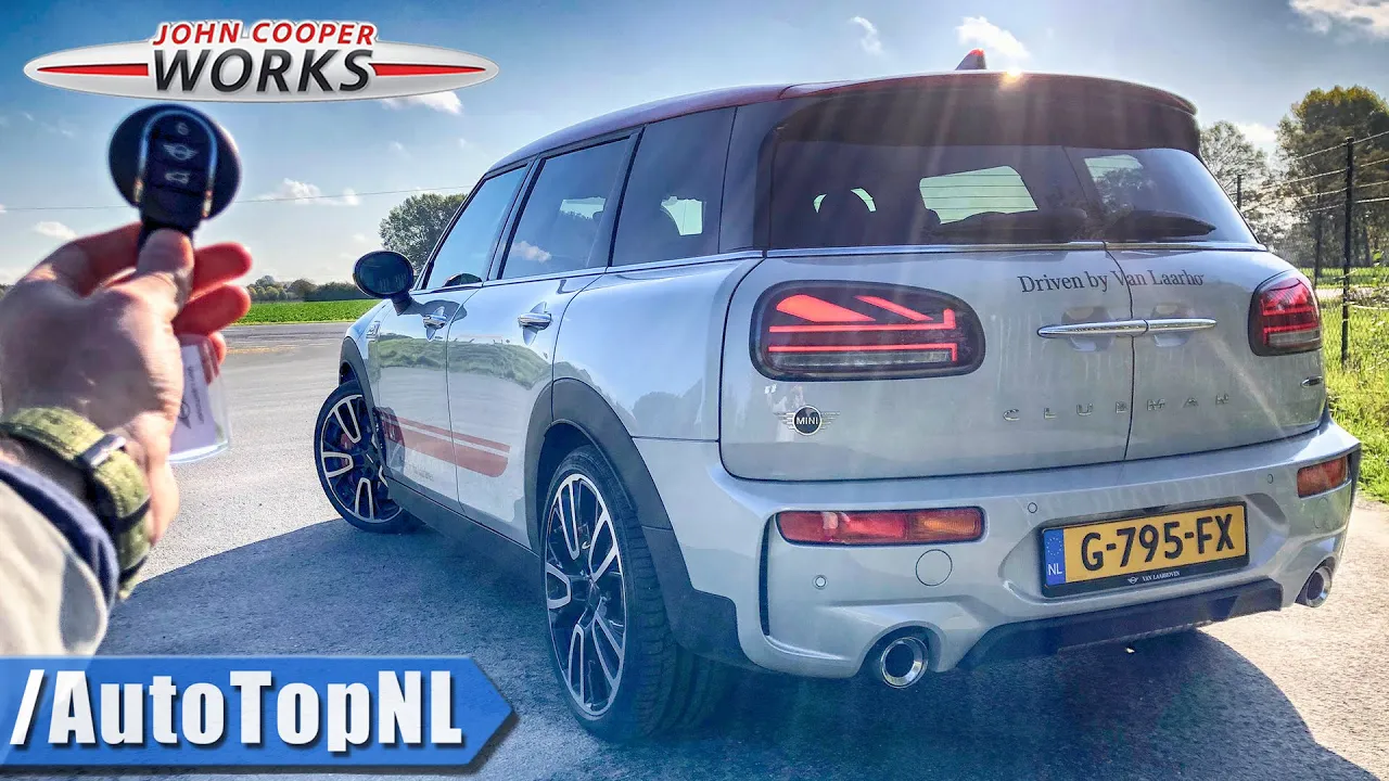 2020 MINI CLUBMAN JCW 306HP | REVIEW POV on ROAD & AUTOBAHN (NO Speed Limit!) by AutoTopNL