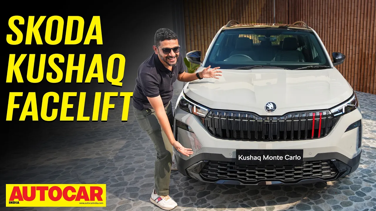 2026 Skoda Kushaq facelift walkaround - What's changed? | First Look | Autocar India