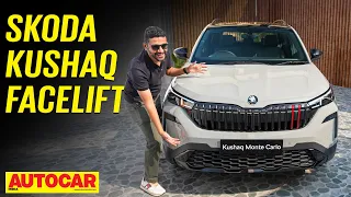 2026 Skoda Kushaq facelift walkaround - What's changed? | First Look | Autocar India