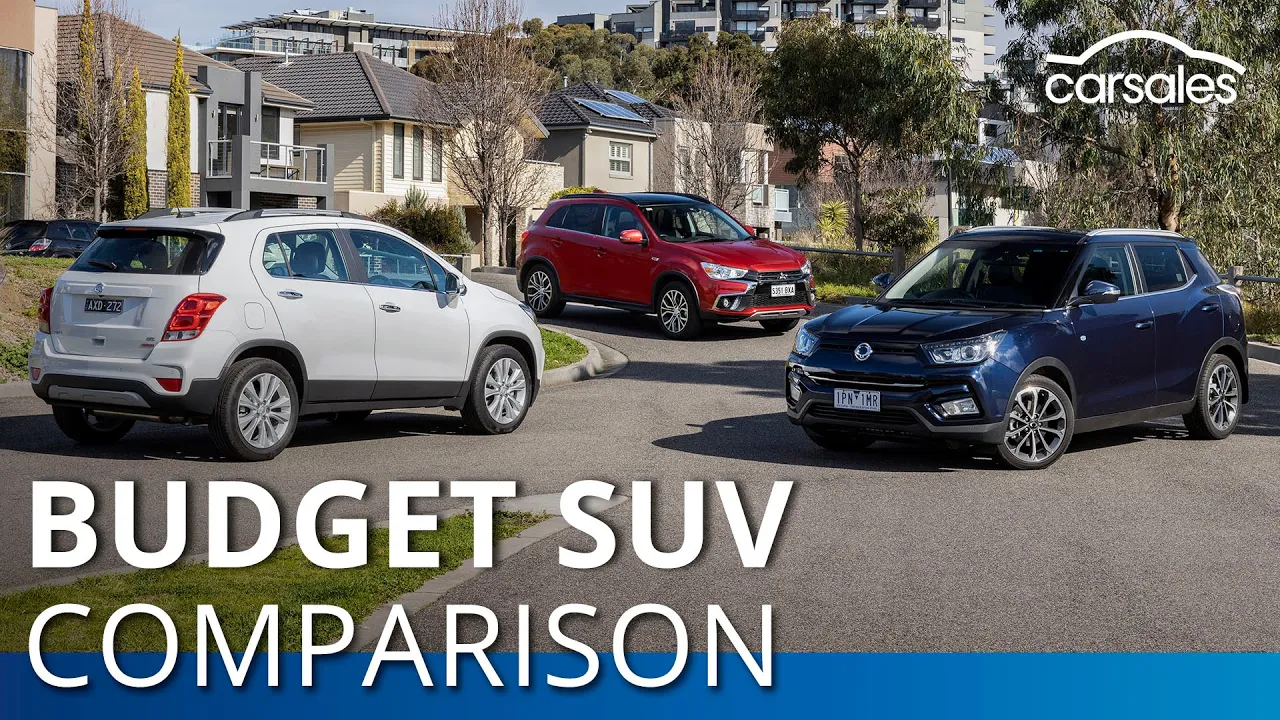 2019 Holden Trax v Mitsubishi ASX v SsangYong Tivoli Comparison Test @carsales