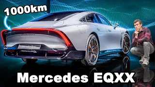 New Mercedes EQXX - it has a 1,000km range! 🤯