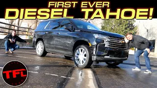 The 2021 Chevrolet Tahoe Diesel Gets An Incredible 28 MPG On The Highway - Let's Take A Closer Look!