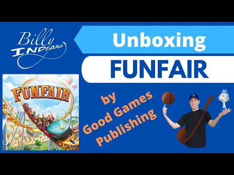 Funfair Board Game Unboxing