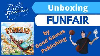 Funfair Board Game Unboxing