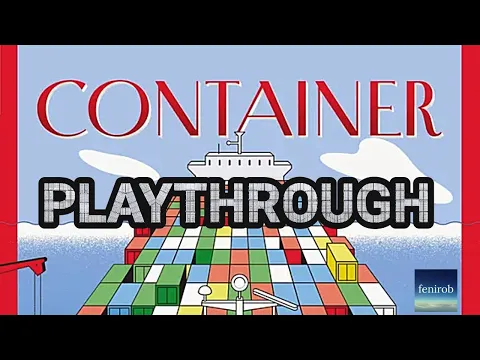 Container Board Game | Playthrough (4 Players)