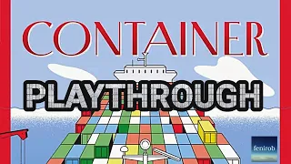 Container Board Game | Playthrough (4 Players)