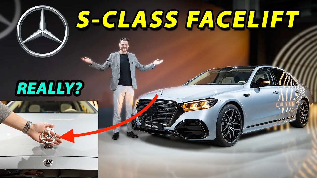 New Mercedes S-Class 2026 facelift PREMIERE with 2700 changed parts and heated seat belts!