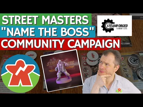 Street Masters - "Name Your Boss" Kickstarter Campaign