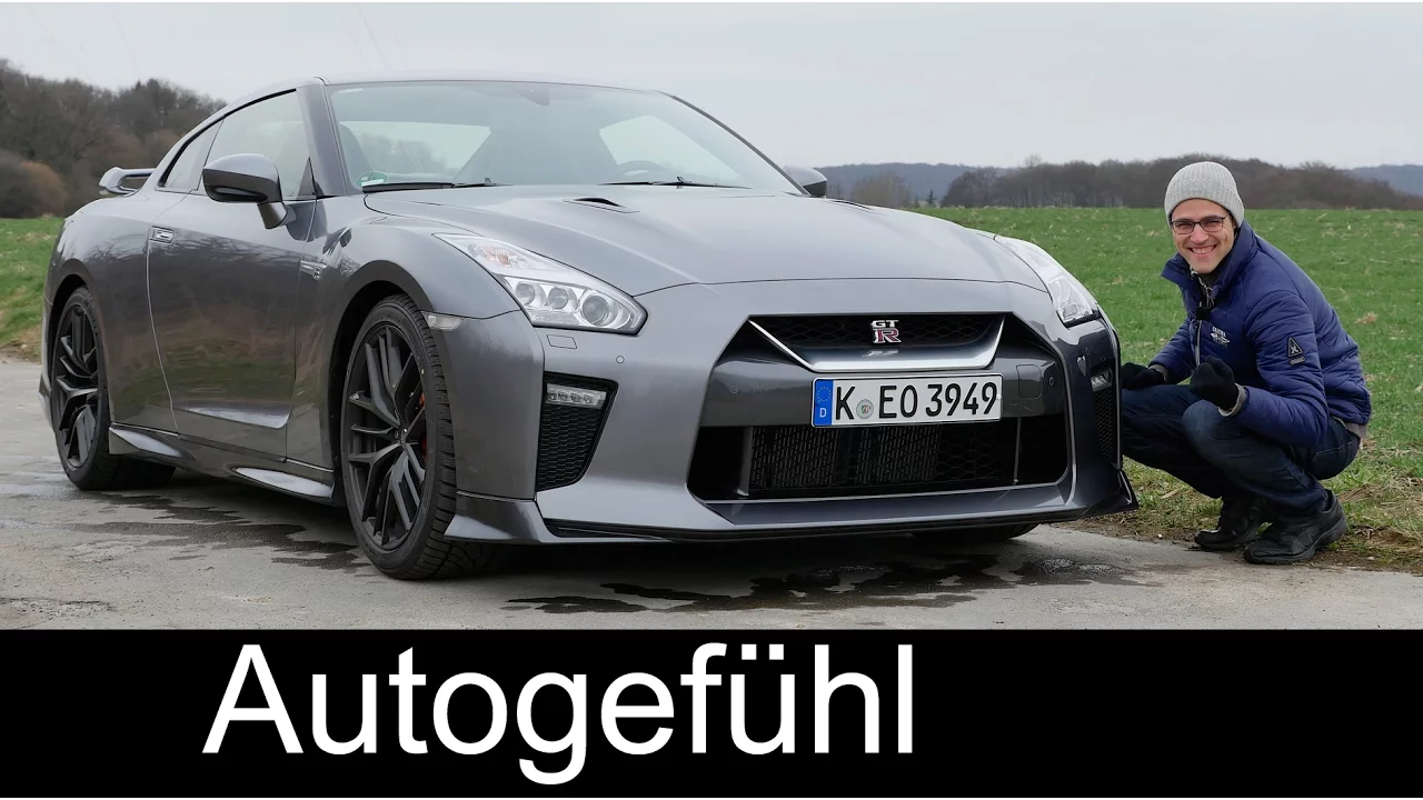 Autobahn Godzilla: Nissan GT-R FULL REVIEW test driven Facelift 570 hp Launch Control Acceleration