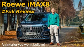 The Roewe iMAX8 is a Big MPV with a Wild Center Console (Complete with Tea Set)