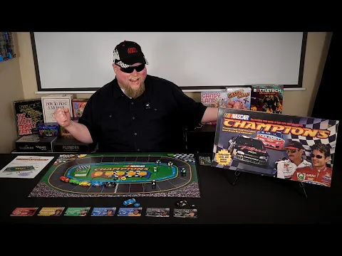NASCAR Champions Board Game Review - Milton Bradley 1998
