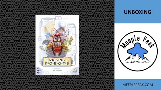 Pull out your box of spare parts. Unboxing Deluxe Raising Robots.