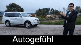 Mitsubishi Pajero Montero Edition 30 test drive review onroad offroad - Autogefühl