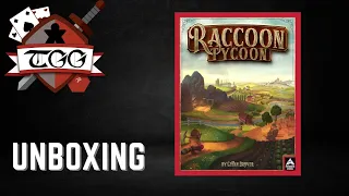 Raccoon Tycoon Board Game Unboxing