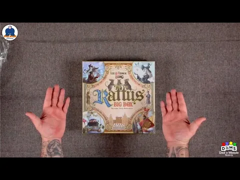 UNBOXING RATTUS BIG BOX - Board Game - #indabox
