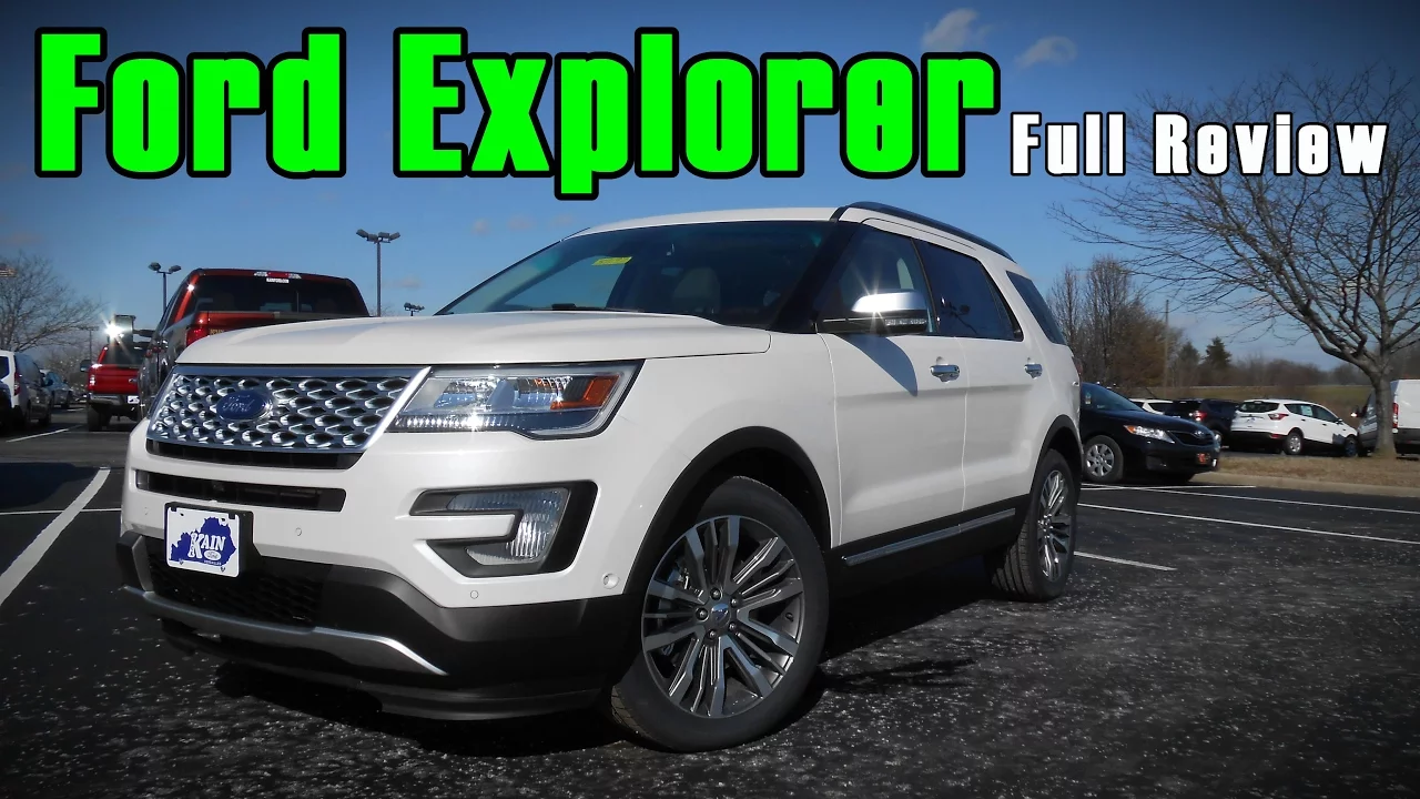 2017 Ford Explorer: Full Review | Platinum, Sport, Limited & XLT