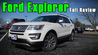 2017 Ford Explorer: Full Review | Platinum, Sport, Limited & XLT