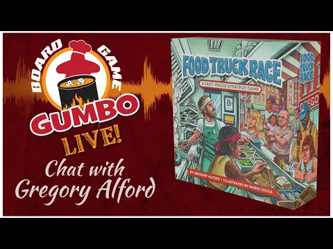 FOOD TRUCK RACE — interview with designer Gregory Alford