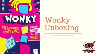 Wonky Board Game Unboxing