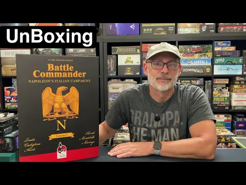 TDG: Battle Commander: Volume I unboxing with Ray