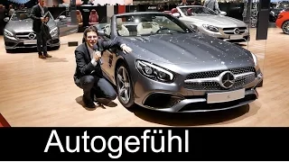New Mercedes SL Facelift REVIEW Exterior/Interior SL500 V8 neu 2017