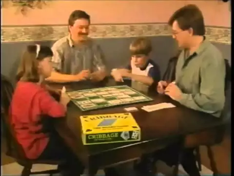 Cribbage The Board Game Commercial from 1992