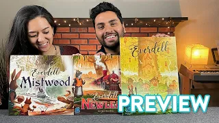 Everdell Newleaf & Mistwood - Preview Playthrough