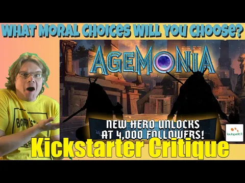Agemonia - Kickstarter Critique