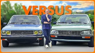 LES VOITURES FRANÇAISES DES ANNÉES 80 SONT INCROYABLES (Renault 30 Tx vs Peugeot 505 Gti)