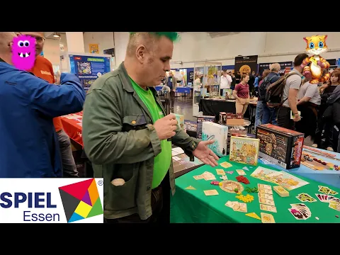Formidable Farm game overview with Friedemann Friese at Spiel Essen 2025