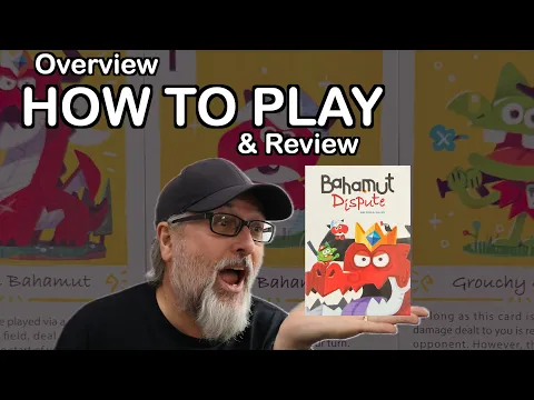 How to play Bahamut Dispute | Designed by Aya & Shun Taguchi | Published by JELLY JELLY GAMES