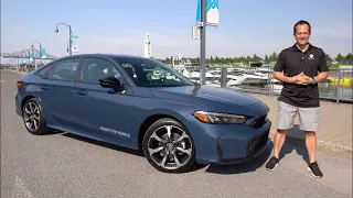 Is the 2025 Honda Civic hybrid a BETTER new sedan than a Toyota Corolla hybrid?