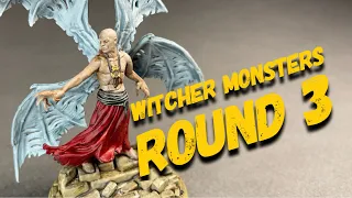 Witcher Monsters Round 3 and Paint Table Tour