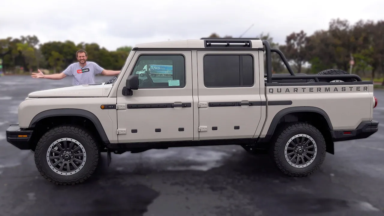 The 2025 Ineos Grenadier Quartermaster Is a $90,000 Workhorse Truck