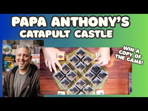 Papa Anthony's Used Game Emporium | Catapult Castle - A Dexterity and Skill-Focused Tabletop Game!