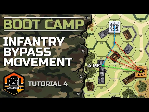 Advanced Squad Leader Tutorial #4 - Infantry Bypass Movement