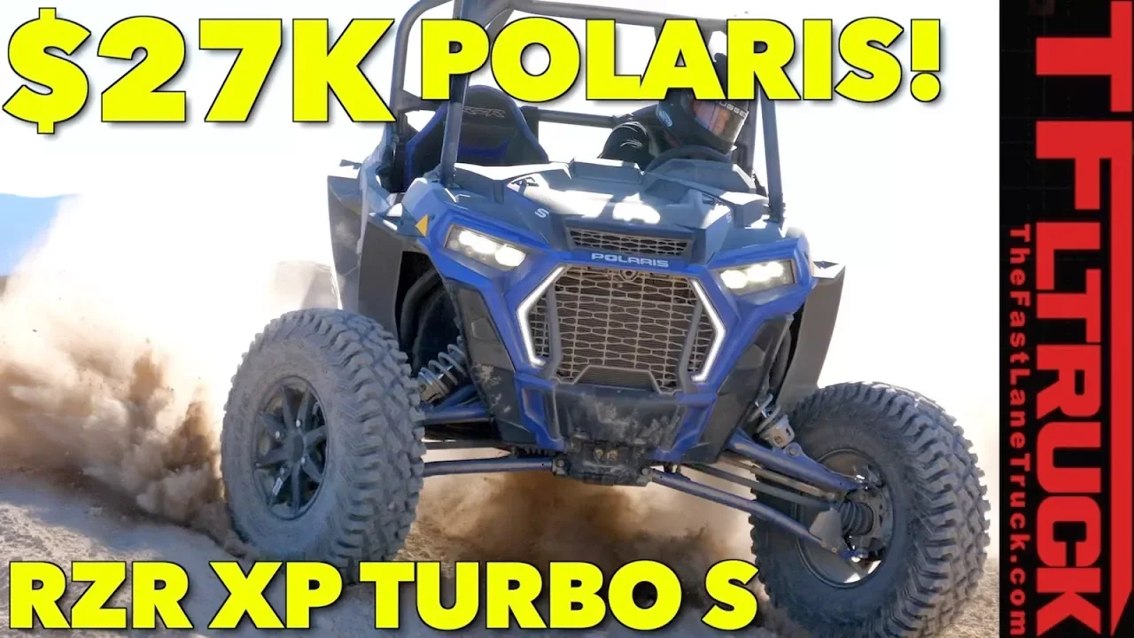 Even More Speed with Bigger Tires: 2018 Polaris RZR Turbo S Off-Road Review!