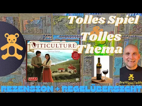 Viticulture: Das perfekte Weingut – Regeln & Meinung | Brettspiel Teddy