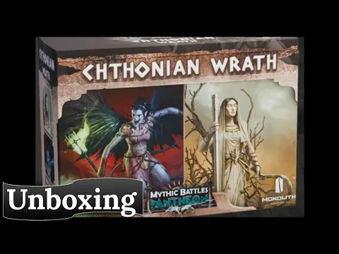 Mythic Battles: Pantheon – Chthonian Wrath: Unboxing
