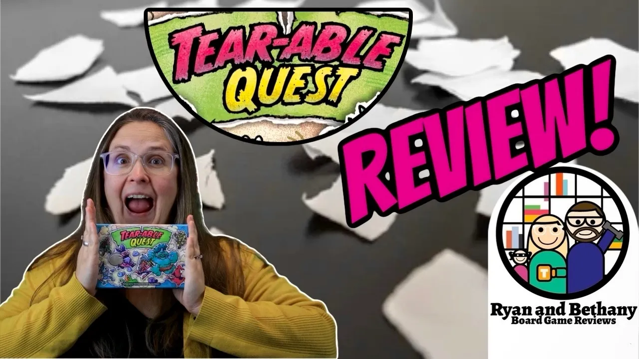 Tear-able Quest Review! (Yes, you get to rip up paper!)