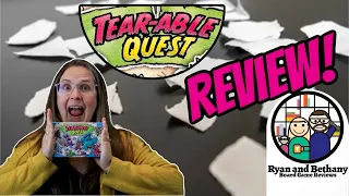Tear-able Quest Review! (Yes, you get to rip up paper!)