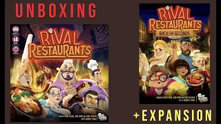 SMGSLT - [Quiet] Unboxing Rival Restaurants + Back For Seconds Expansion