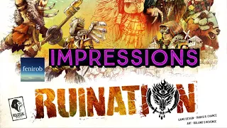 Ruination Board Game | First Impressions