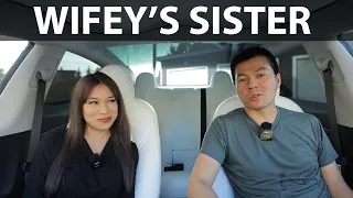 Introducing co-presenter Maya, wifey's sister