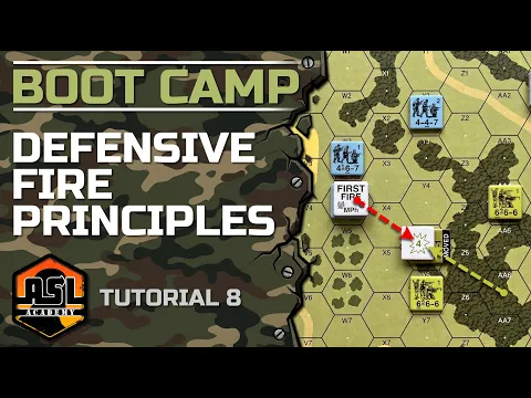 Advanced Squad Leader Tutorial #8 - Defensive Fire Principles 1
