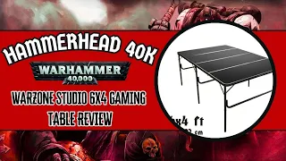 Warzone Studio 6x4 Gaming Table Review (4k, 2025) #warhammer40k #miniaturegames #wh40k