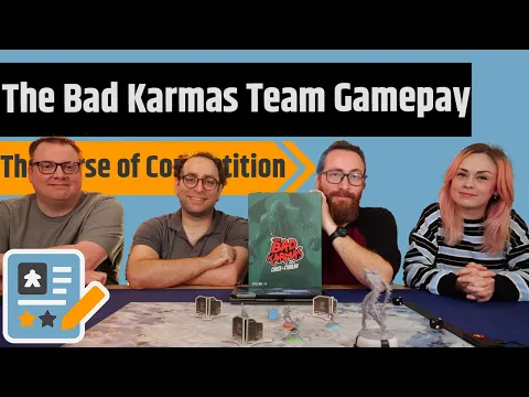 The Bad Karmas and the Curse of Competition Gameplay - Who Can Better Take Down A God?