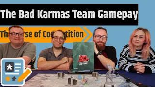 The Bad Karmas and the Curse of Competition Gameplay - Who Can Better Take Down A God?