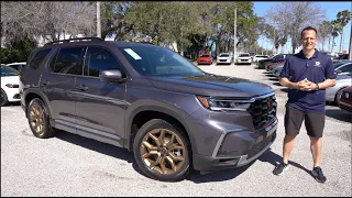 Is the 2024 Honda Pilot a BETTER midsize 3-row SUV than a Kia Telluride?